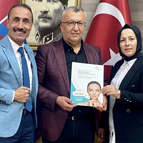 İnci Göz’den Trabzonlular Derneği’ne ziyaret