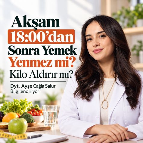 Akşam 18.00’dan Sonra Yemek Yenmez mi? Kilo Aldırır mı?